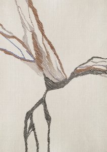 Flytande abstrakta linjer