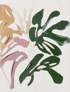 Soft Botanical Monstera av Alma