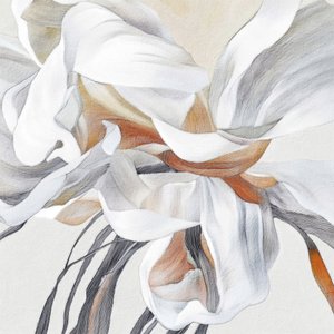 Mjukt blommigt abstrakt av Alma