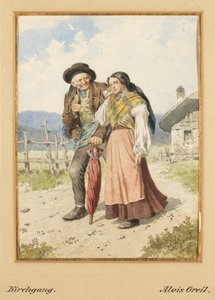 Rundvandring i kyrkan av Alois Greil