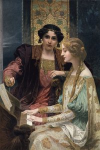 Skapar musik av Alois Hans Schram