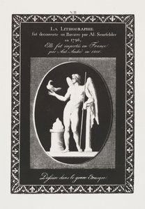 Litografins konst: Dedikationsblad, tavla VII