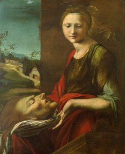 Salome med Johannes Döparens huvud, ca 1512-16