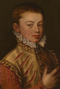 Porträtt av Don Juan av Österrike av Alonso Sánchez Coello