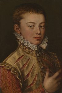 Porträtt av Don Juan av Österrike av Alonso Sánchez Coello
