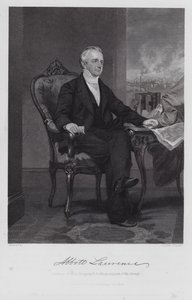 Abbott Lawrence (gravyr) av Alonzo (after) Chappel