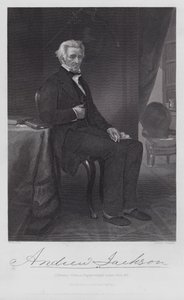 Andrew Jackson (gravyr) av Alonzo (after) Chappel