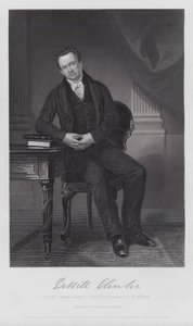 De Witt Clinton (gravyr) av Alonzo (after) Chappel
