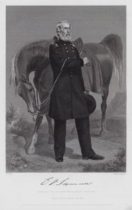 Edwin Vose Sumner (gravyr) av Alonzo (after) Chappel