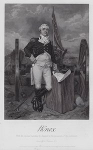 Henry Knox (gravyr) av Alonzo (after) Chappel