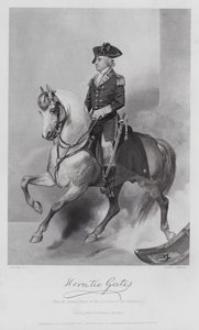Horatio Gates (gravyr) av Alonzo (after) Chappel