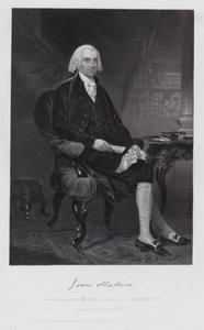 James Madison (gravyr) av Alonzo (after) Chappel