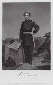 John Charles Fremont (gravyr) av Alonzo (after) Chappel