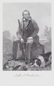 John James Audubon (gravyr) av Alonzo (after) Chappel