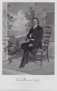John Randolph (gravyr) av Alonzo (after) Chappel