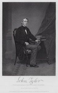 John Tyler (gravyr) av Alonzo (after) Chappel