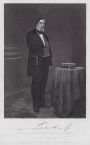 Lewis Cass (gravyr) av Alonzo (after) Chappel
