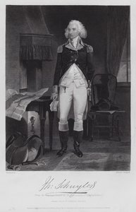 Philip Schuyler (gravyr) av Alonzo (after) Chappel