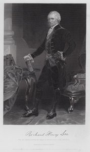 Richard Henry Lee (gravyr) av Alonzo (after) Chappel