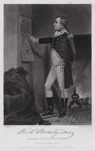 Richard Montgomery (gravyr) av Alonzo (after) Chappel