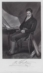 Robert Fulton (gravyr) av Alonzo (after) Chappel