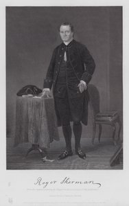 Roger Sherman (gravyr) av Alonzo (after) Chappel