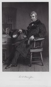 William Henry Harrison (gravyr) av Alonzo (after) Chappel