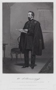 William Stark Rosecrans (gravyr) av Alonzo (after) Chappel