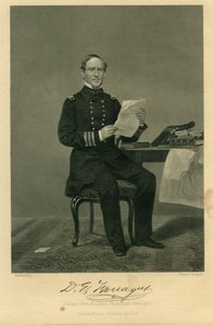 "Adm. David Farragut" (Union) av Alonzo Chappel