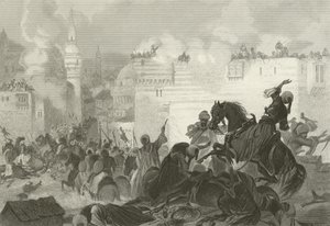 Massaker av Memlooks, Egypten, 1811 av Alonzo Chappel