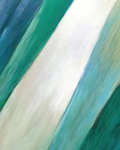 Abstrakt mönster med blå och gröna ränder av Alpenglow Workshop