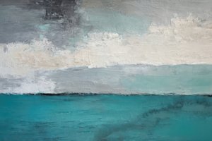 Teal Ocean Horizon av Alpenglow Workshop