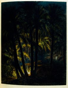 Illustration av Dinet ur "Mirages" Scener ur det arabiska livet. 1906. Mirages, Scenes De La Vie Arab illustrerades av Etienne Dinet och kommenterades av Silman Ben Ibrahim Bamer. Nasreddine Dinet föddes som Alphonse-Etienne Dinet; (1861-1929) var en frans av Alphonse Etienne Dinet