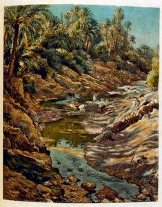 Illustration av Dinet från "Mirages" Scener av det arabiska livet. 1906. Mirages, Scénes De La Vie Arab illustrerades av Etienne Dinet med kommentarer av Silman Ben Ibrahim Bamer. Nasreddine Dinet föddes som Alphonse-Étienne Dinet; (1861-1929) var en frans av Alphonse Etienne Dinet