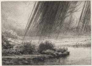 En storm av Alphonse Legros