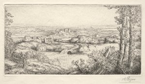En dal i Bourgogne av Alphonse Legros