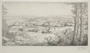 En dal i Bourgogne av Alphonse Legros