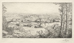 En dal i Bourgogne av Alphonse Legros