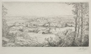 En dal i Bourgogne En dal i Bourgogne. av Alphonse Legros