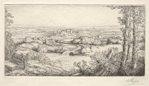 En dal i Bourgogne En dal i Bourgogne. av Alphonse Legros