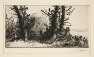 En travers mästare (Across Country) av Alphonse Legros