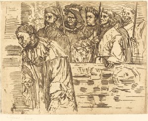 Archers Les Archers, 1862. av Alphonse Legros