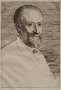 Auguste Poulet-Malassis av Alphonse Legros