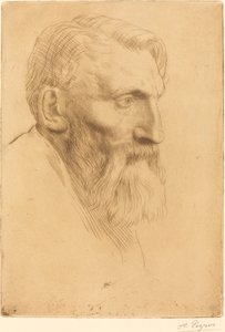 Auguste Rodin av Alphonse Legros