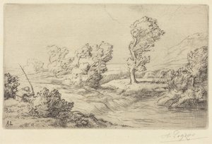 Marnes flodbankar av Alphonse Legros