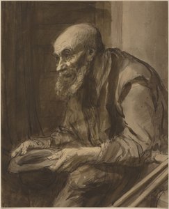 Tiggare med kryckor av Alphonse Legros