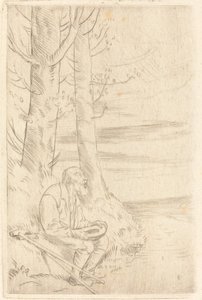 Blind tiggare av Alphonse Legros