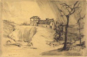 Tegelbruk La Briqueterie. av Alphonse Legros