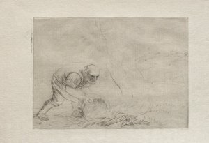Bränna gräset av Alphonse Legros