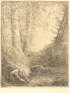 Bränna gräset av Alphonse Legros